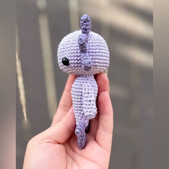 Crochet Axolotl - Picture 5 of 6